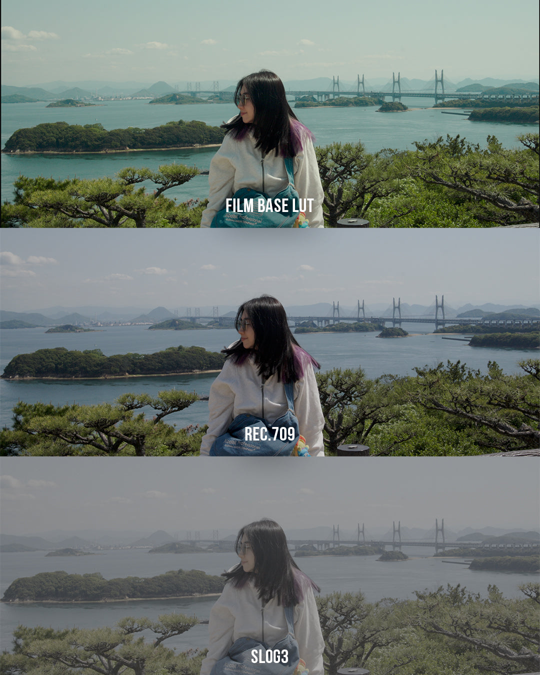 Sunset Film: Base LUTs