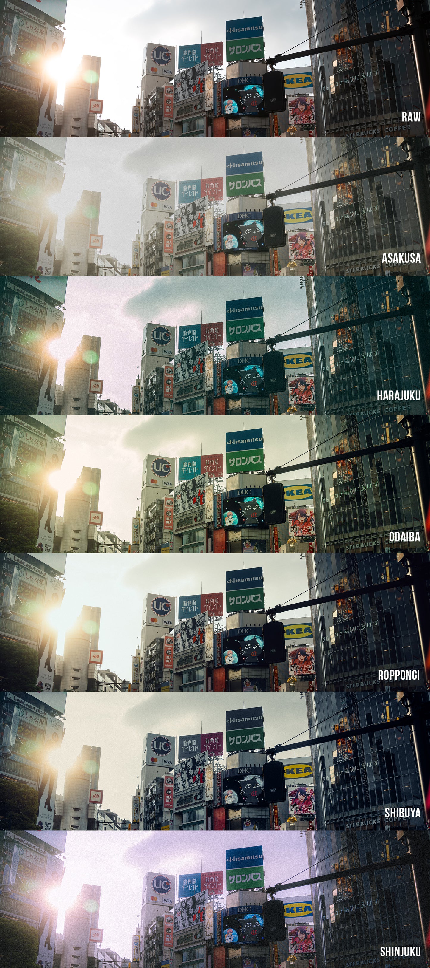 Tokyo Dream Preset Collection